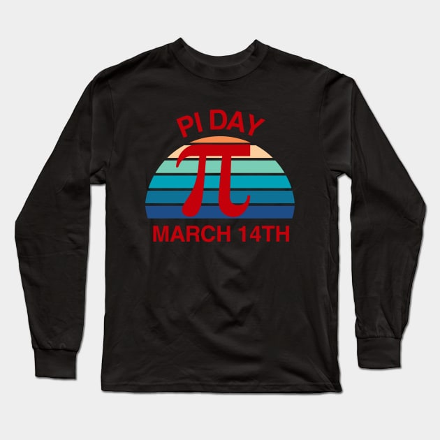 Pi Day -March 14th Long Sleeve T-Shirt by MtWoodson